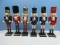 Adorable Collection Set of 6 nutcrackers 12 1/4