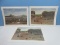 3 Folk Artwork Artist Signed Frank Morris Fine Prints Depicting The Old South 2 Titled