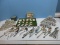 Lot Set of 16 Lenox Ivory China Tiara Place Card Holders in Original Boxes, 8 Fitz & Floyd Palais