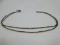 Italy 925 Sterling Silver Double Strand Box Chain Bracelet- Wgt. 2.88G+/-  .  7 1/2