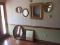 Vignette Collection of 6 Early Framed Wall D‚cor Mirrors 33