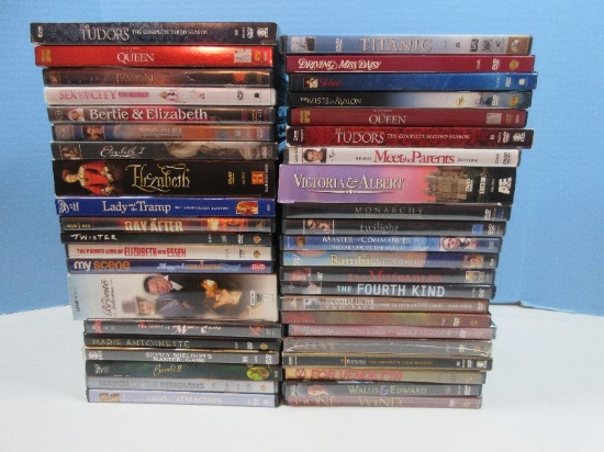 43 Various DVD's- Bambi II, Titanic, Twilight, BBC Series, Gone w/The Wind etc.