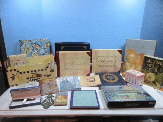 Lot Disney Vacation Memory Book Sealed, 2 Reader's Digest "Our Family" History Books, Vera