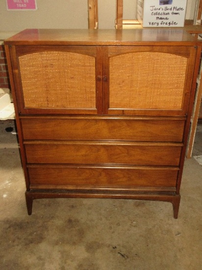 Gorgeous Rare Find! Lane Furniture Rhythm Collection Walnut Mid Century Modern Dresser 5