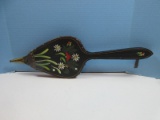 Fireplace Bellows Hand Painted Wild Flowers & Foliage