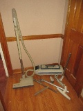 Vintage Electrolux Canister Vacuum Cleaner w/Attachments & One Bag - WORKS!