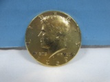 American Mint 1967 Gold Plated Kennedy Half Dollar Coin w/COA