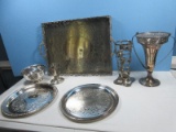 Antique Silver Plate Pairpoint Mfg. Co. Quadruple Plate 10