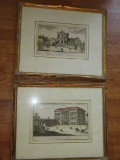 2-Antique Etching From The Collection of Brobury House Gallery by Alessandro Specchi Original
