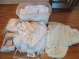 Lot Bedspreads Bates George Washington Choice Dual King Size, Crown Crafts Luxurious Throw