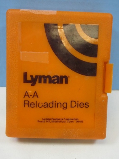 Lyman A-A Reloading Dies .38/ .357