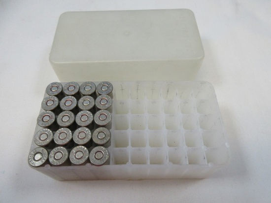 Herter's Inc. Case w/Western .38 Special 20 Centerfire Bullets
