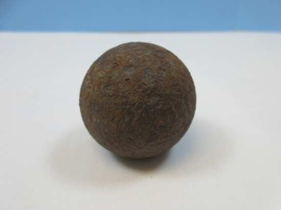 Small Early Cast Iron Cannonball- Wgt. 247G