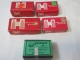 Lot Sierra 30 Caliber Bullets/ Hornady Bullets .38 Caliber 158 Grain