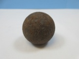 Small Early Cast Iron Cannonball- Wgt. 247G