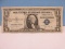 One Dollar Bill Silver Certificate Series 1935 D Bank Note Does Not Have Motto
