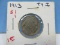 Rare find 1913 First Year Issued Buffalo Nickel Coin Indian Head Nickel Composition 75% Copper