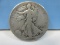 1943-D Walking Liberty Silver Half Dollar Coin Denver Mint Mark 90% Silver Wgt. 12.5 G