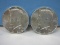 2-1964 Kennedy Silver Half Dollar Coins Philadelphia No Mint Mark 90% Silver Wgt. 25 G