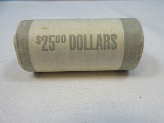 Roll of Susan B. Anthony 1979-P Dollar Coins Philadelphia No Mint Mark Face Value $25 Roll