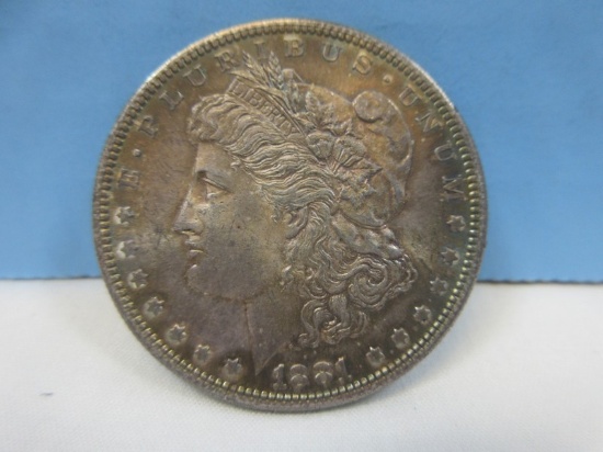 1881-S Early Morgan Silver Dollar Coin San Francisco Mint Mark 90% Silver