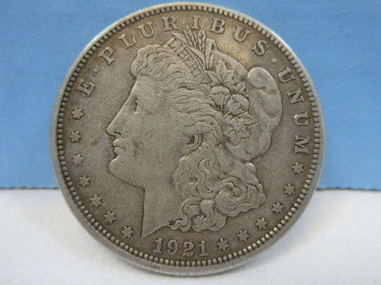 1921-D Early Morgan Silver Dollar Coin Denver Mint Mark 90% Silver