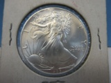 1986 American Silver Eagle Dollar Coin 1 Oz. Fine Silver One Dollar Wgt. 31.10 G