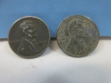 1943/1943-S Lincoln Head Cent Steel Wheat Penny Coin San Francisco Mint Mark/Philadelphia