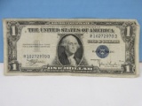 Series 1935 C One Dollar Bill Silver Certificate Bank Note Does Not Have Motto