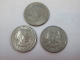 3-1979-P Susan B. Anthony Dollar Coins Philadelphia Mint Mark