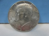 1964 Kennedy Half Dollar Silver Coin Philadelphia No Mint Mark 90% Silver Wgt. 12.5 G