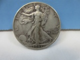 1943 Walking Liberty Silver Half Dollar Coin Philadelphia No Mint Mark 90% Silver Wgt. 12.5 G