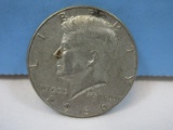 1966 Kennedy Silver Half Dollar Coin Philadelphia No Mint Mark 40% Silver Wgt. 11.5 G