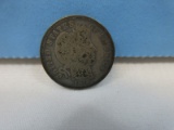 1913 Early Barber Silver Dime coin Philadelphia No Mint Mark 90% Silver Wgt. 2.5 G