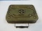 Antique Brass Girodon and Montet Chaufferette AKA Foot Warmer w/ Wooden Handle