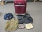 Lot Fila Gym Bag, Kensington Shell Case, Cutter and Buck, Double Pouch Toiletry Bag, Valoose