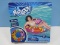 Just in Time H2O Go! Swim Tube w/ Heavy Duty Handles Groovy Psychedelic Design by Best Way