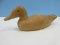 Country Lures Wooden Carved Figural Duck Decoy (One Eye Opaque) Approx. 4