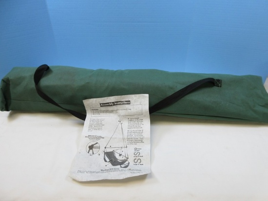 Sunnydaze D‚cor Deluxe Hanging Hammock Gravity Chair w/ Tote and Assembly Instructions