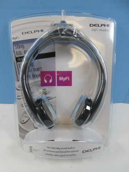 Delphi MyFi Headset Specially Tuned Built-In Satellite Radio Signal Reception XM Antenna