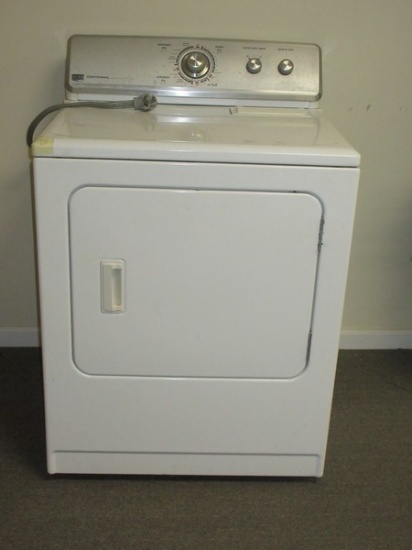 White Maytag Centennial Commercial Technology Electric Front Load Dryer Model