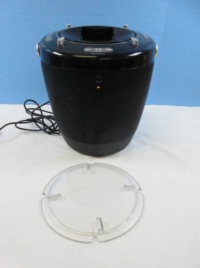 Brookstone Boom Bucket Model #BL646 Weather Proof iPod Music System