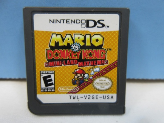 Nintendo DS Video Game Mario Vs. Donkey Kong Mini-Land Mayhem Cartridge