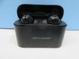 Art+Sound Model No. ARTWS20 True Wireless Earbuds in Case