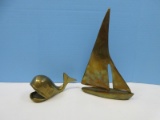Brass Figural 9 3/4