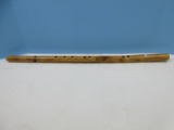 Native American Flute Made by Billy White Fox Flute Musician and Maker Fox/Turquoise