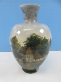 Spectacular Halland Gouda Dutch Pottery Early 8 1/2