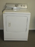 White Maytag Centennial Commercial Technology Electric Front Load Dryer Model