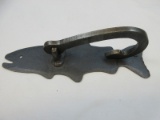 Whimsical Hand-Forged Iron Figural 9 1/2