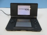 Lot Nintendo DS Lite Model No. USG-001 Handheld Video Game Console 2006 Royal Blue w/ AC
